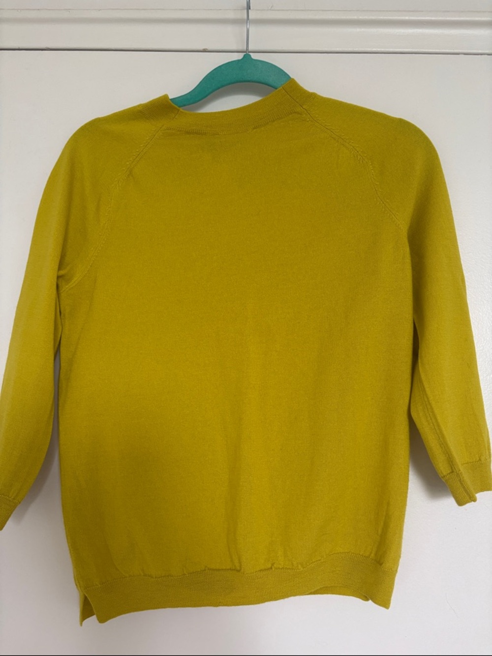 Chartreuse Lightweight Knit Sweater Lida Baday